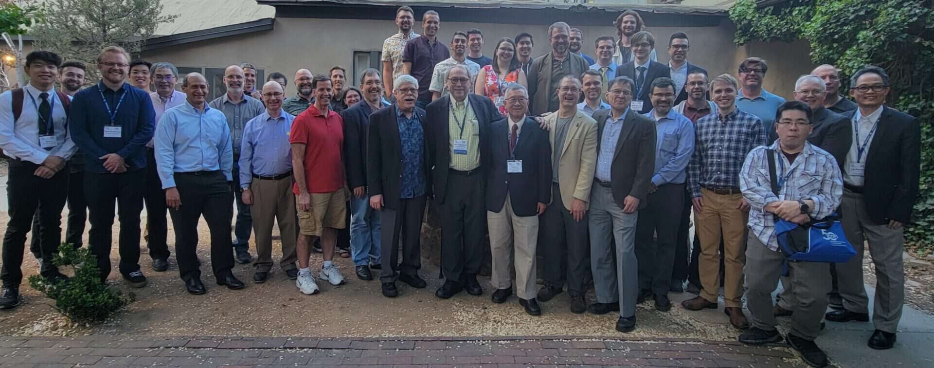 Group photo of students and faculty